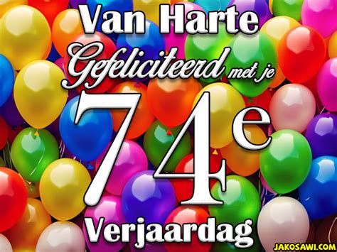 74 jaar vrouw.